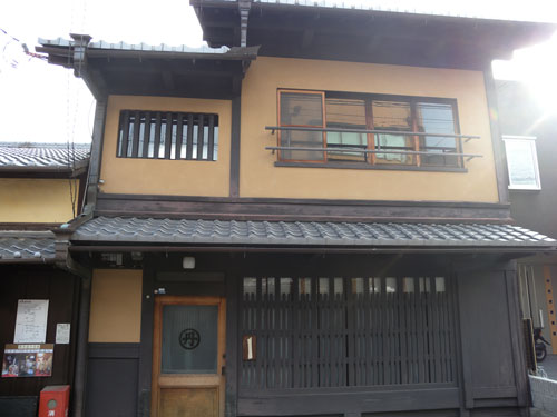 京町屋の外観